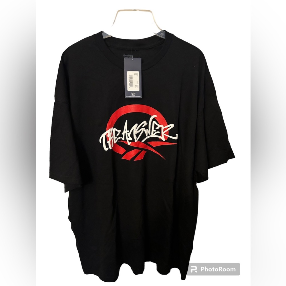 NWT Reebok x Allen Iverson The Answer Men's T-shirt Sz XXL